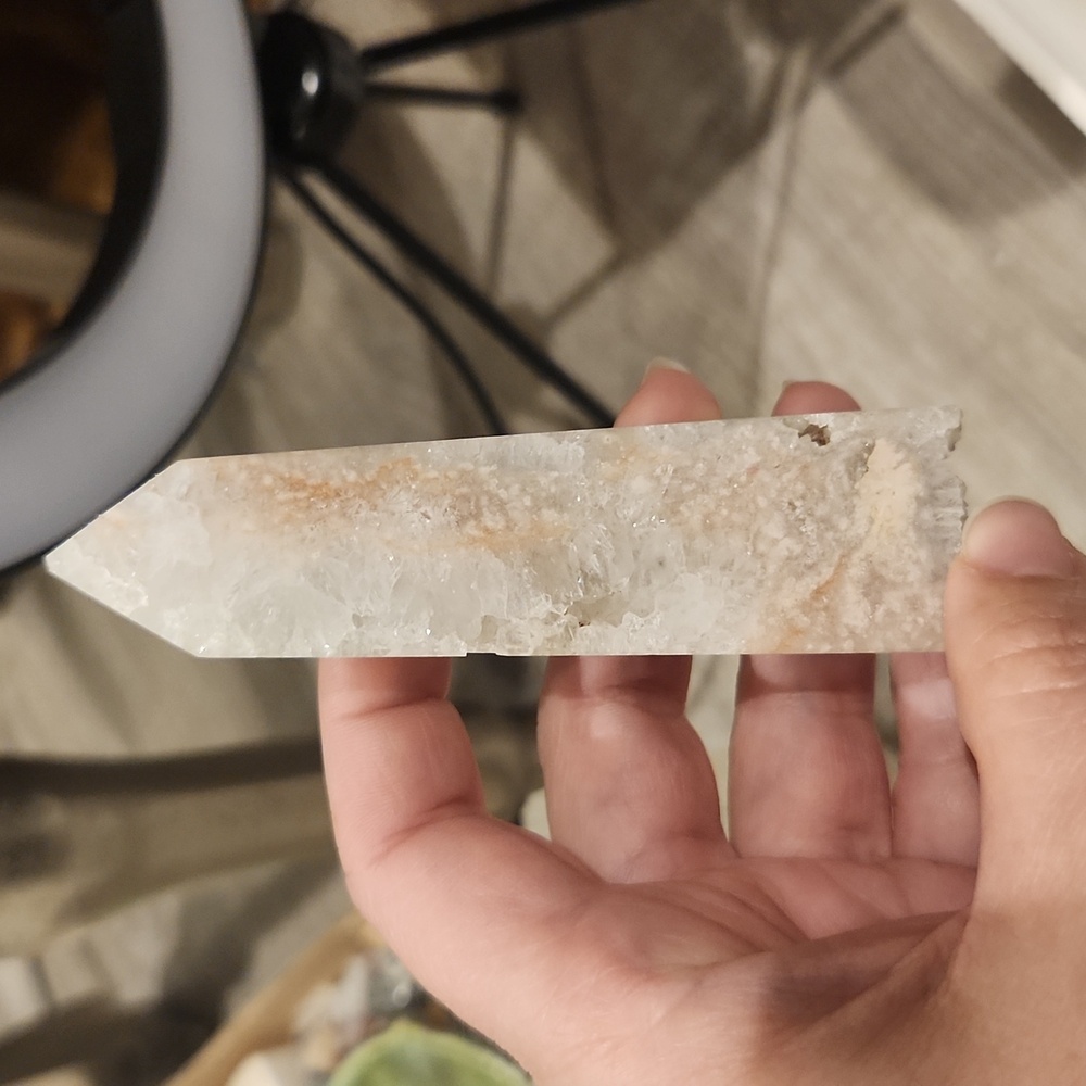 Medium tower agate $23